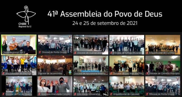 Regional Sul 2 realiza, pela primeira vez, Assembleia do Povo de Deus de forma híbrida