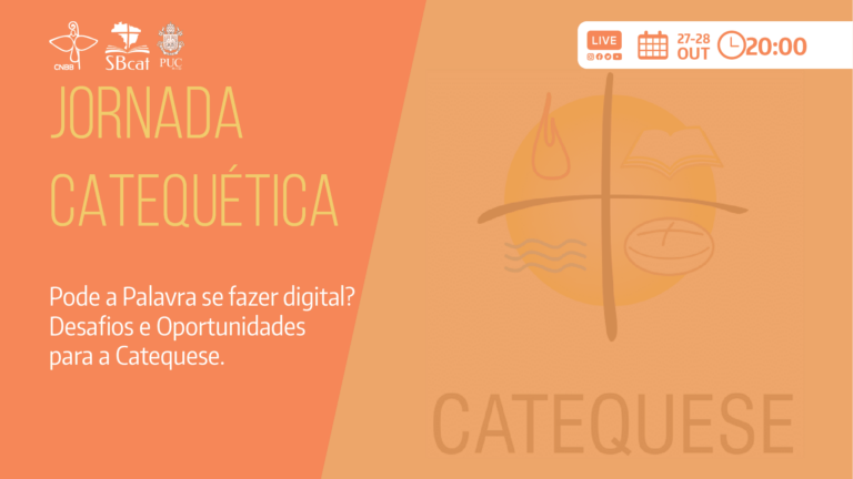 Jornada Catequética pelas redes sociais vai refletir sobre o tema “Pode a Palavra se fazer digital?”