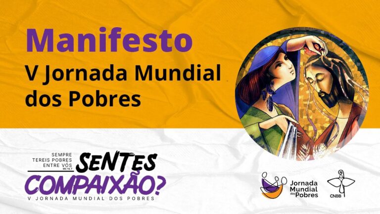 Entidades que estiveram à frente da organização da V Jornada Mundial dos Pobres no Brasil divulgam manifesto