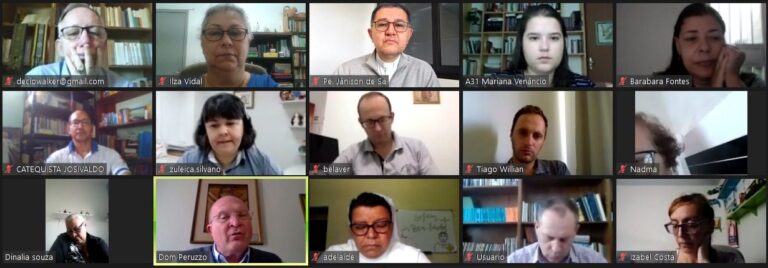 Comissão realiza reunião online com representantes da Animação Bíblica da Pastoral nos regionais