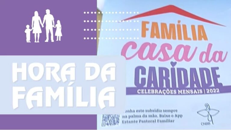 Hora da Família 2022: livro com encontros mensais sobre a caridade já está disponível