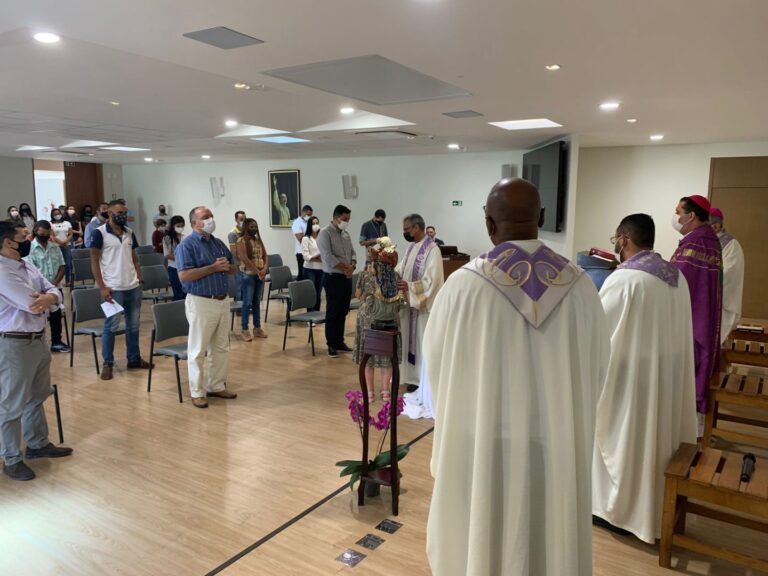 Missa e almoço marcam a confraternização de Natal que a CNBB promove em gratidão pelo trabalho dos colaboradores