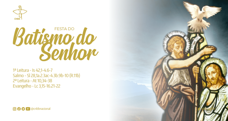 Baixe o roteiro Celebrar em Família para a Festa do Batismo do Senhor e para o 2º Domingo Comum