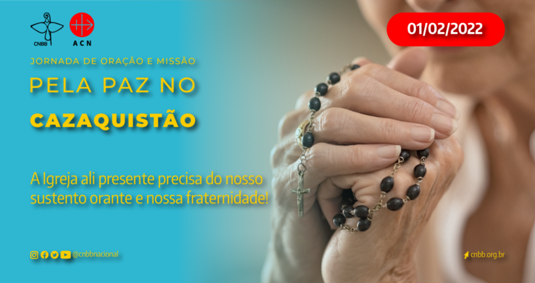Jornada de Oração e Missão pela Paz, no dia 1º de fevereiro, será dedicada ao Cazaquistão