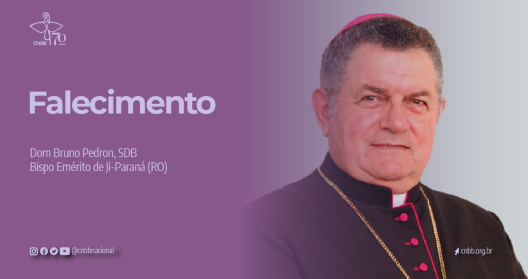 Morre dom Bruno Pedron, bispo emérito de Ji-Paraná (RO)