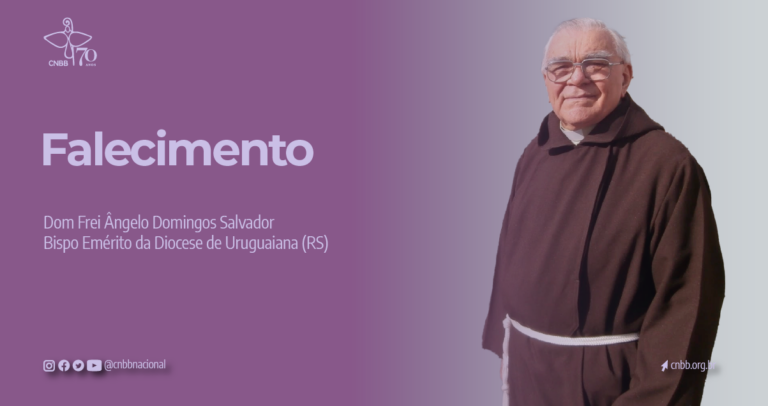 Diocese de Uruguaiana (RS) comunica o falecimento de seu bispo emérito, dom Ângelo Domingos Salvador