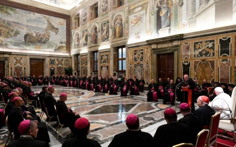 Bispos do Brasil de recente nomeação encontram o Papa Francisco